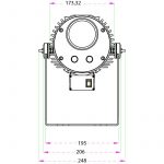 triton-blue-horizon-100r-aqua-proyector-gobos-led
