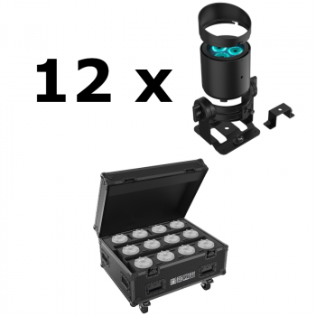 Hydro B60 Set Bundle 12 Stück inkl. prof. Flightcase