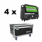 Kosmos 1200 Bundle 4 Stück inkl. prof. Flightcase