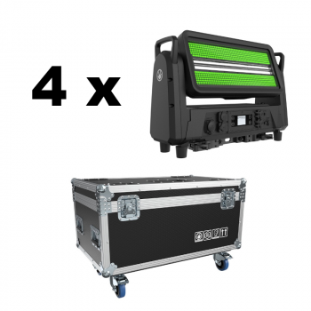 Kosmos 1200 Bundle 4 Stück inkl. prof. Flightcase